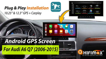 Audi A6 (2006-2011) Q7 (2006-2015) Android GPS screen installation manual
