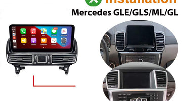 12.3'' Mercedes-benz android gps navigation installation