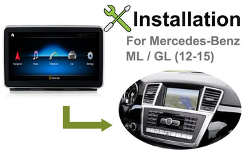 Mercedes Benz ML W166 GL X166 Android Navigation Installation Manual