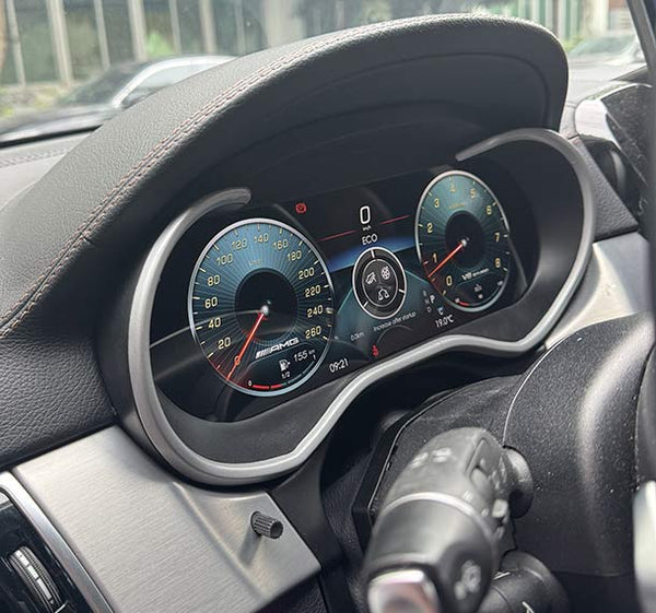 11'' Digital Cluster for Mercedes-Benz GLE/GLS (2015-2019) ML/GL(2012-2015) side view