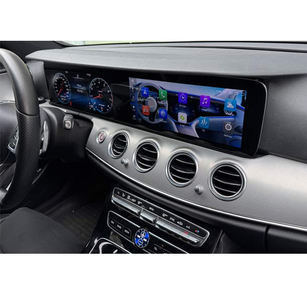 12.3'' Android 14 GPS CarPlay + Digital Cluster for Mercedes E class W213 (16-19) NTG 5.0/5.5