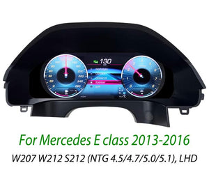 12.3'' Mercedes-Benz E class W207 W212 S212 (LHD) Digital Instrument Cluster