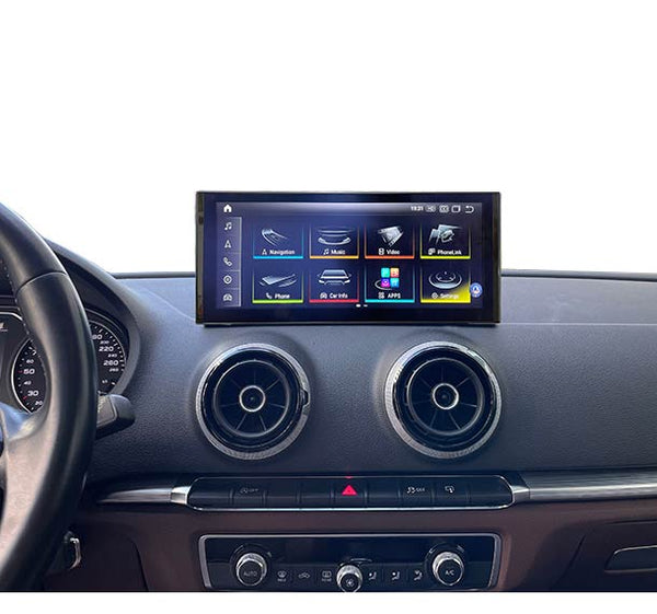 Audi A3 8V Android Stereo Upgrade 10.25 Apple CarPlay Android