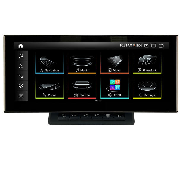 10.25 '' 12.3'' Audi A6 Android 14 GPS Navigation screen Apple
