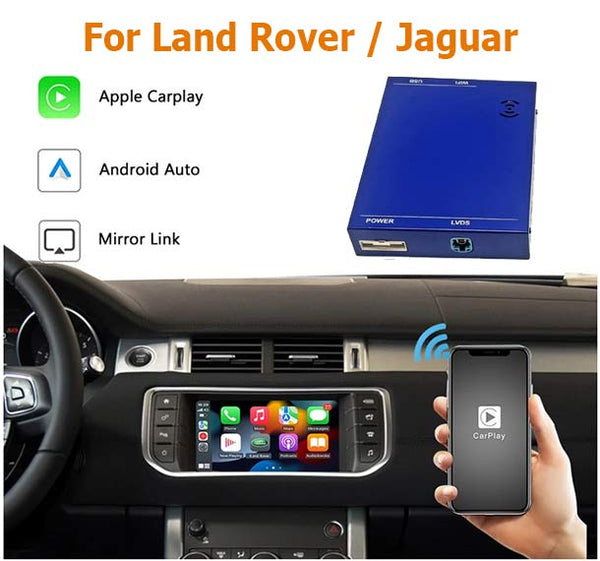 Apple Carplay Land Rover Range Rover Evoque Discovery 4 Juguar Android Auto  – Hifimax GPS navigation