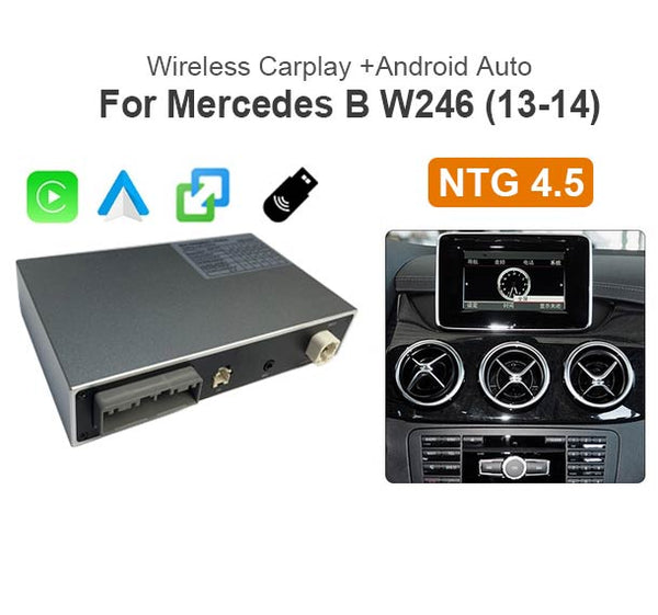 Mercedes-Benz B W246 2013-2014 Wireless Apple Carplay Android Auto