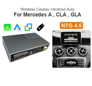 Mercedes-Benz CLA GLA A class NTG 4.5 Wireless Apple Carplay Android Auto Interface