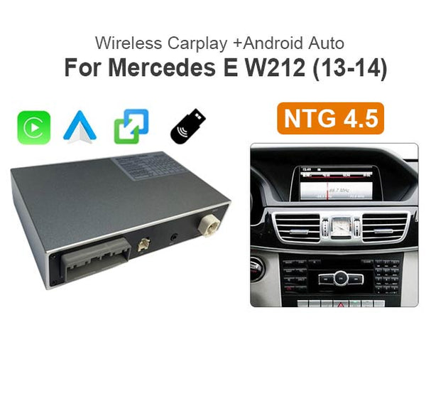 Mercedes-Benz E class W212 2013-2014 Wireless Apple Carplay Android Auto