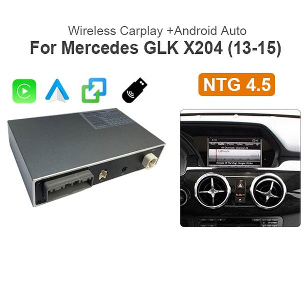 Mercedes-Benz GLK X204 2013-2015 Wireless Apple Carplay Android Auto