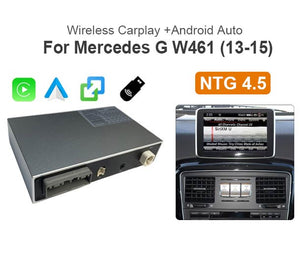 Mercedes-Benz G W461 2013-2015 Wireless Apple Carplay Android Auto