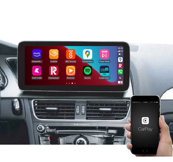 10.25'' Android 11 GPS Navigation for Audi A4 2004-2008 Apple Carplay 
