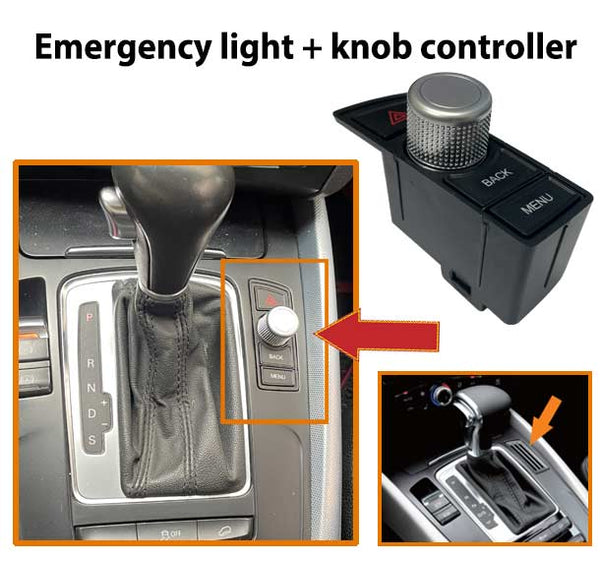 Emergency light knob controller for Audi A4 A5 Q5